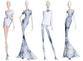 Первые эскизы