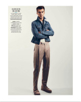 Клемент Шаберно в австралийском GQ