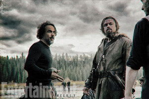 Лео вместе с режиссером