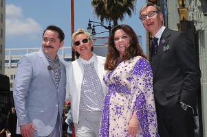 Бен Фальконе, Эллен ДеДженерес, Мелисса МакКарти и Пол Фиг