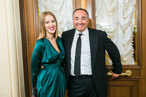 Ксения Собчак и Александр Роднянский