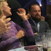 Келли Рорбах и Леонардо ДиКаприо 