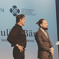 Сильвестр Сталлоне и Леонардо ДиКаприо