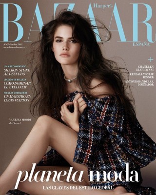 Фото 44259 к новости Саша Лусс и другие в журнале Harper’s Bazaar 