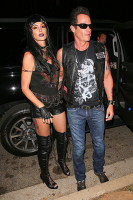 Синди Кроуфорд и Рэнди Гербер