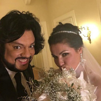 Анна Нетребко с Филиппом Киркоровым 