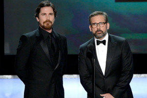 Кристиан Бейл и Стив Каррелл