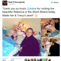Адель и Ребекка / Фото из Twitter