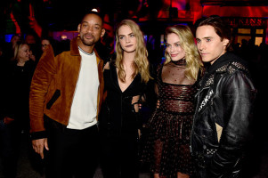 Уилл Смит, Кара Делевинь, Марго Робби и Джаред Лето