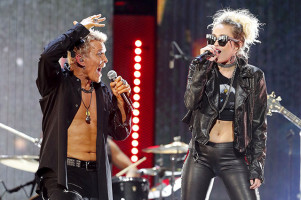 Билли Айдол и Майли Сайрус