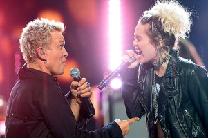 Билли Айдол и Майли Сайрус