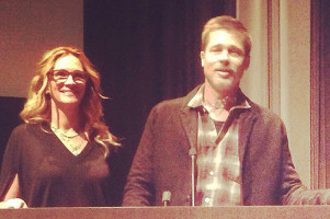 Брэд Питт и Джулия Робертс