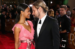 Зоуи Салдана и Марк Перего