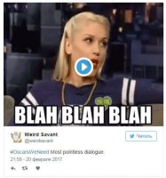 «Оскар» за самый бессмысленный диалог