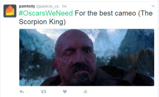 «Оскар» за лучшее камео. Помните воина в начале фильма?