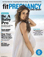 Никки Рид в журнале Fit Pregnancy &amp; Baby