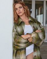 Шерстяной жакет Chloé, хлопковые майка и трусы, все Hanro