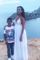 Джорджина Родригес и Криштиану-младший