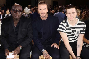 Эдвард Эннинфул, Дэвид и Бруклин Бекхэм