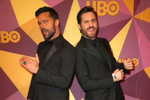 Рикки Мартин с другом