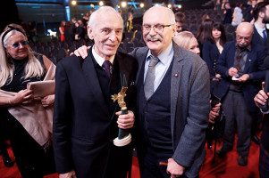 Василий Лановой и Никита Михалков