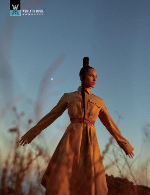 ALICIA KEYS in Billboard Magazine, December 2019