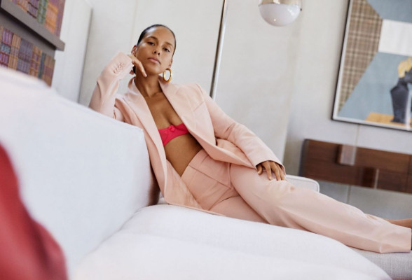 ALICIA KEYS in Instyle Magazine, July 2020
