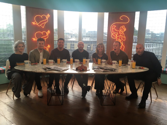 Anne-Marie at Sunday Brunch in London 06/05/2016