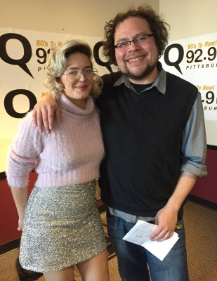 Anne-Marie at Radio Stations in Pittsburgh 12/07/2016