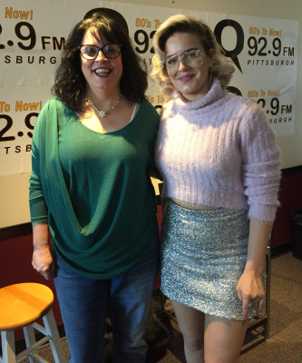 Anne-Marie at Radio Stations in Pittsburgh 12/07/2016