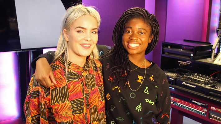 Anne-Marie at BBC Radio 1 in London 01/12/2016