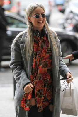 Anne-Marie at BBC Radio 1 in London 01/12/2016