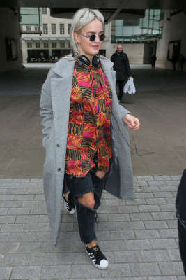 Anne-Marie at BBC Radio 1 in London 01/12/2016