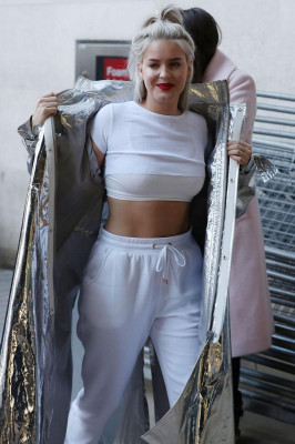 Anne-Marie at BBC Radio 1 studios in London 12/12/2017