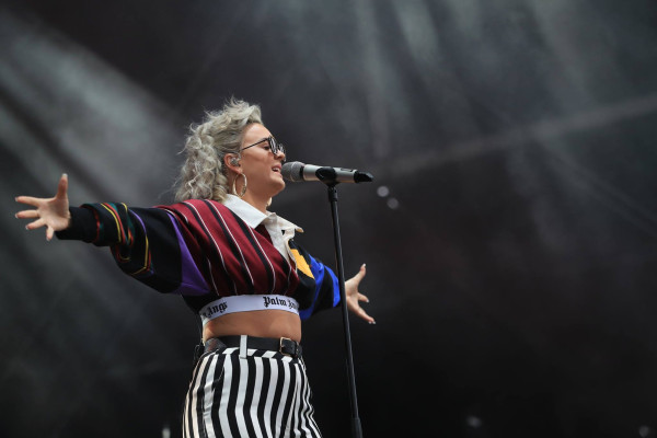 Anne-Marie at Dour Festival in Dur, Belgium 07/14/2017
