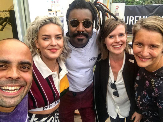 Anne-Marie at Dour Festival in Dur, Belgium 07/14/2017