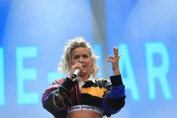 Anne-Marie at Dour Festival in Dur, Belgium 07/14/2017