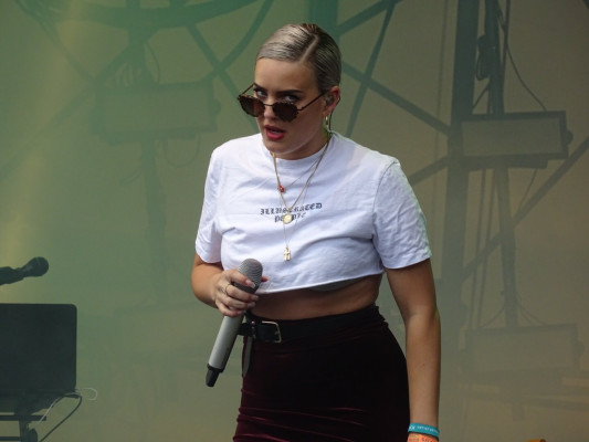 Anne-Marie at Lovebox Festival in London 07/15/2017
