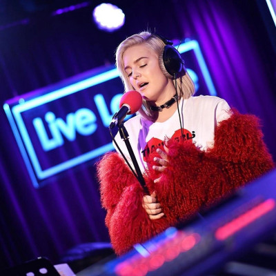 Anne-Marie at BBC Radio 1 in London 02/16/2017