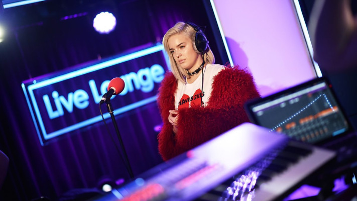 Anne-Marie at BBC Radio 1 in London 02/16/2017