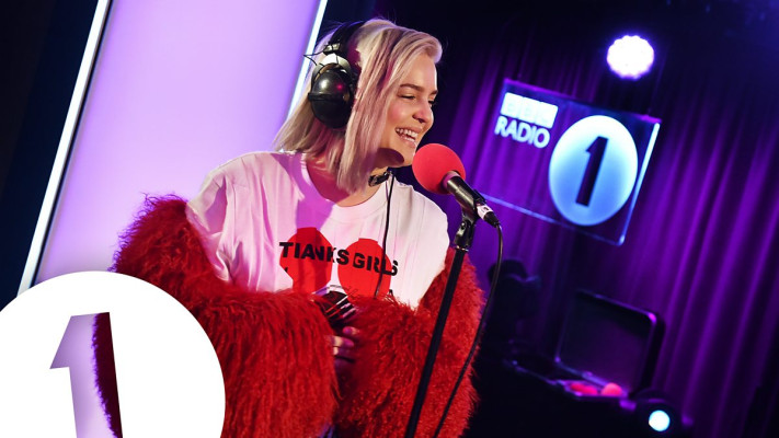 Anne-Marie at BBC Radio 1 in London 02/16/2017