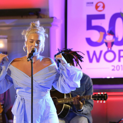 Anne-Marie at 500 Words BBC Radio 2 in London 06/16/2017