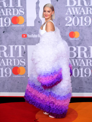 Anne-Marie - The BRIT Awards in London 02/20/2019