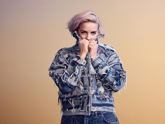 Anne-Marie by Tom Cockram for Alarm Promo (2016)