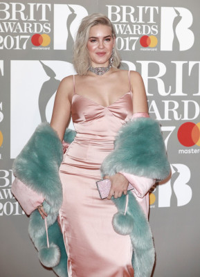 Anne-Marie at The BRIT Awards 02/22/2017