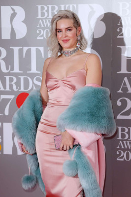 Anne-Marie at The BRIT Awards 02/22/2017