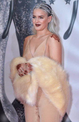 Anne-Marie at Brit Awards in London 02/24/2016