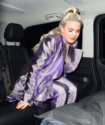 Anne-Marie at Chiltern Firehouse in London 11/24/2017