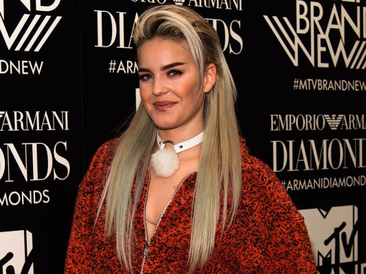 Anne-Marie at MTV Brand New in London 01/26/2016