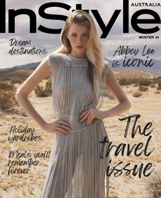 Abbey Lee Kershaw ~ InStyle Australia Winter 2024 by Tim Ashton